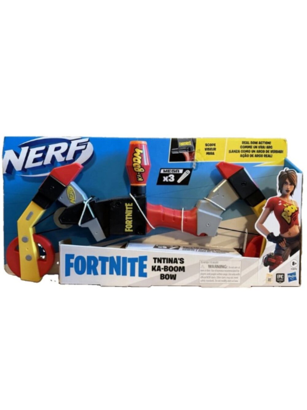NEW Nerf x Fortnite TNTina’s KA-BOOM Bow * Retired